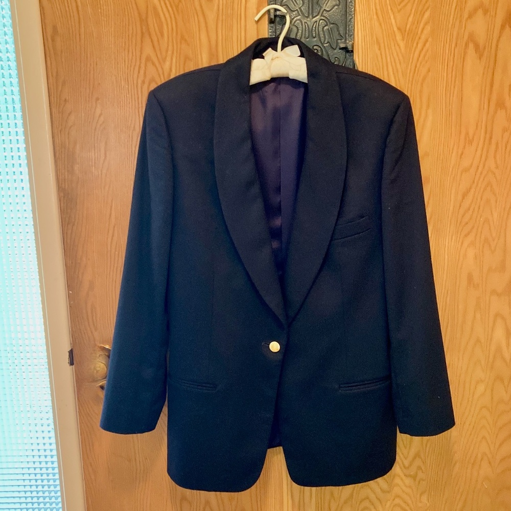 Norm Thompson cashmere women's blazer, size 8